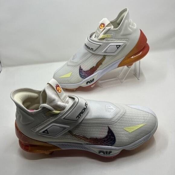 Nike Force Zoom Trout 8 Elite NRG Phoenix Metal Baseball Cleat FB9119-160 Sz 13
